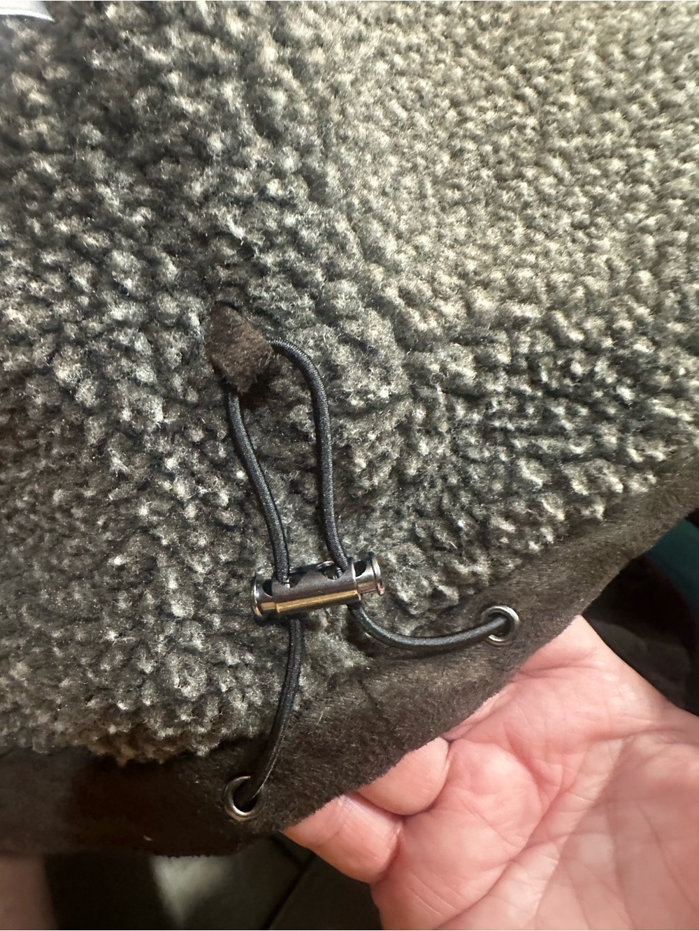 RAINFOREST Nubuck Sherpa Lined Micro Suede Vest Timber Brown M - Picture 10 of 11